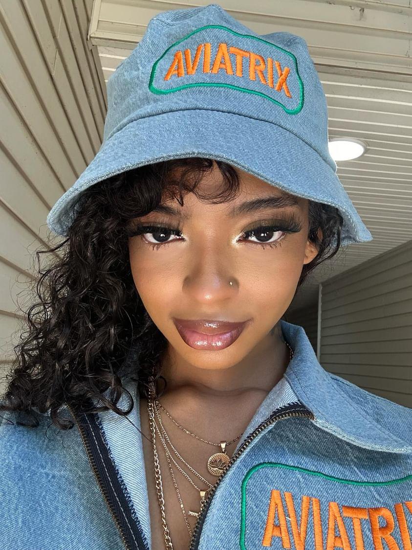 Aviatrix Denim Bucket Hat