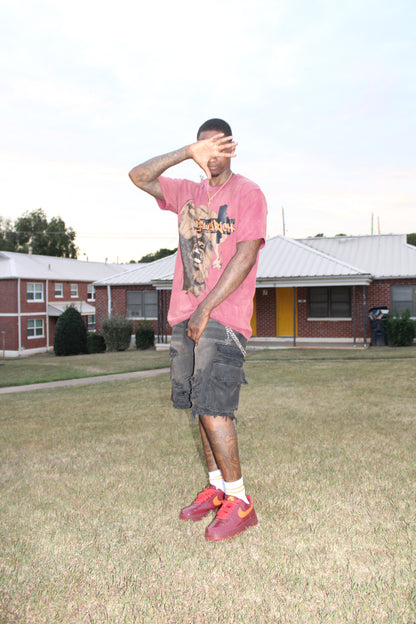 FLYRICH PRIVATE FLIGHT GRAPHIC TEE